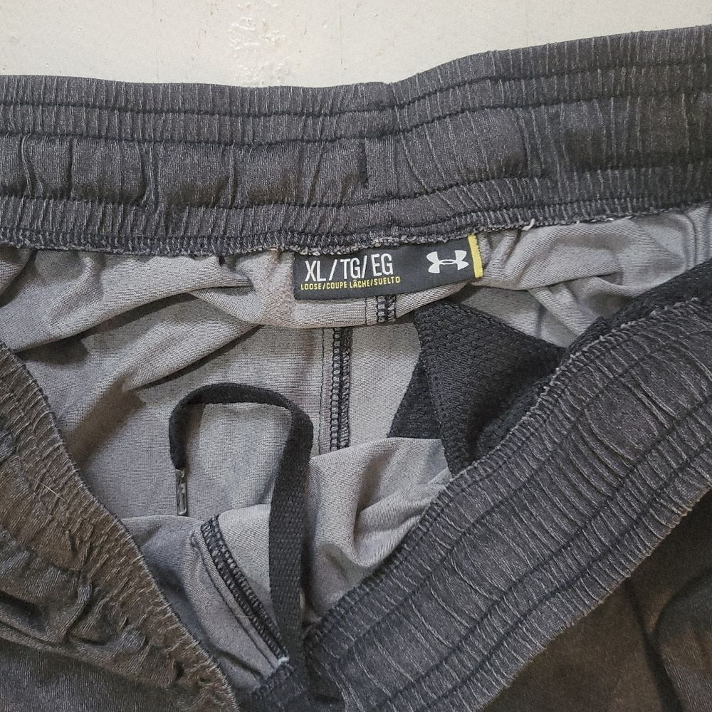 Under Armour Ankle Zipper Grey Joggers - Picture 9 of 12